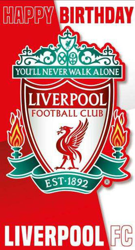 Picture of LIVERPOOL BIRTHDAY CARD
